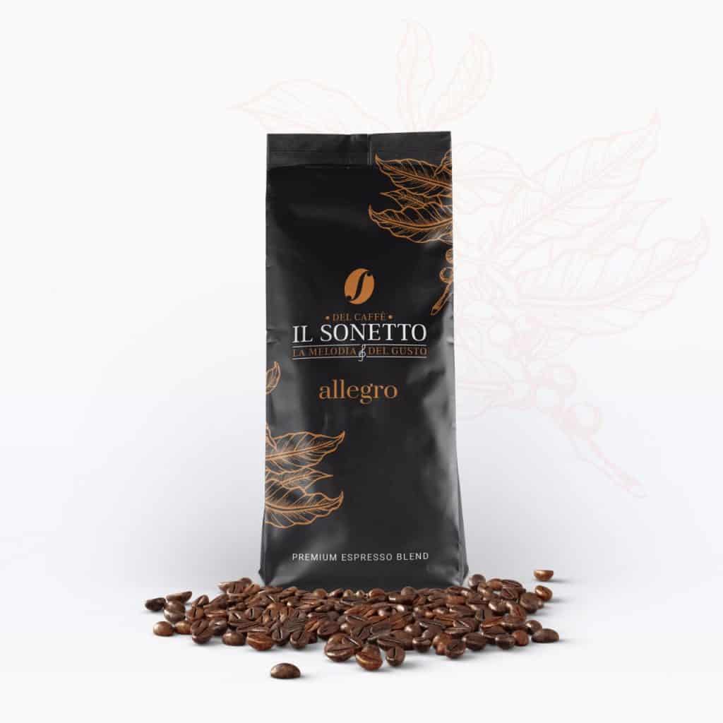 Sonetto Allegro - Premium Espresso Blend - Καφές espresso Χονδρική διάθεση Πανελλαδικά